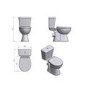 Essence Close Coupled Toilet and Full Pedestal Basin Suite