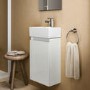 Ideal Standard Eurovit+ 350mm White Right-Hand Wall Hung Vanity Unit with Basin