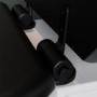 Close Coupled Rimless Toilet with Black Wooden Soft Close Seat – Ripley