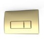 820mm Wall Hung Toilet Frame & Brass Pnuematic Dual Flush Plate with Concealed Cistern - Elira