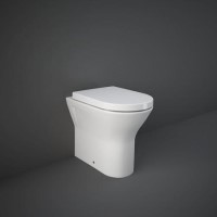 Comfort Height Back to Wall Toilet with Soft Close Seat - RAK Resort
