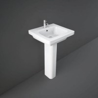 Rak Ceramics Rectangular Pedestal Basin 550mm
