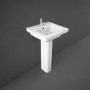 Rak Ceramics Rectangular Pedestal Basin 550mm