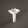 Rak Ceramics Rectangular Pedestal Basin 520mm