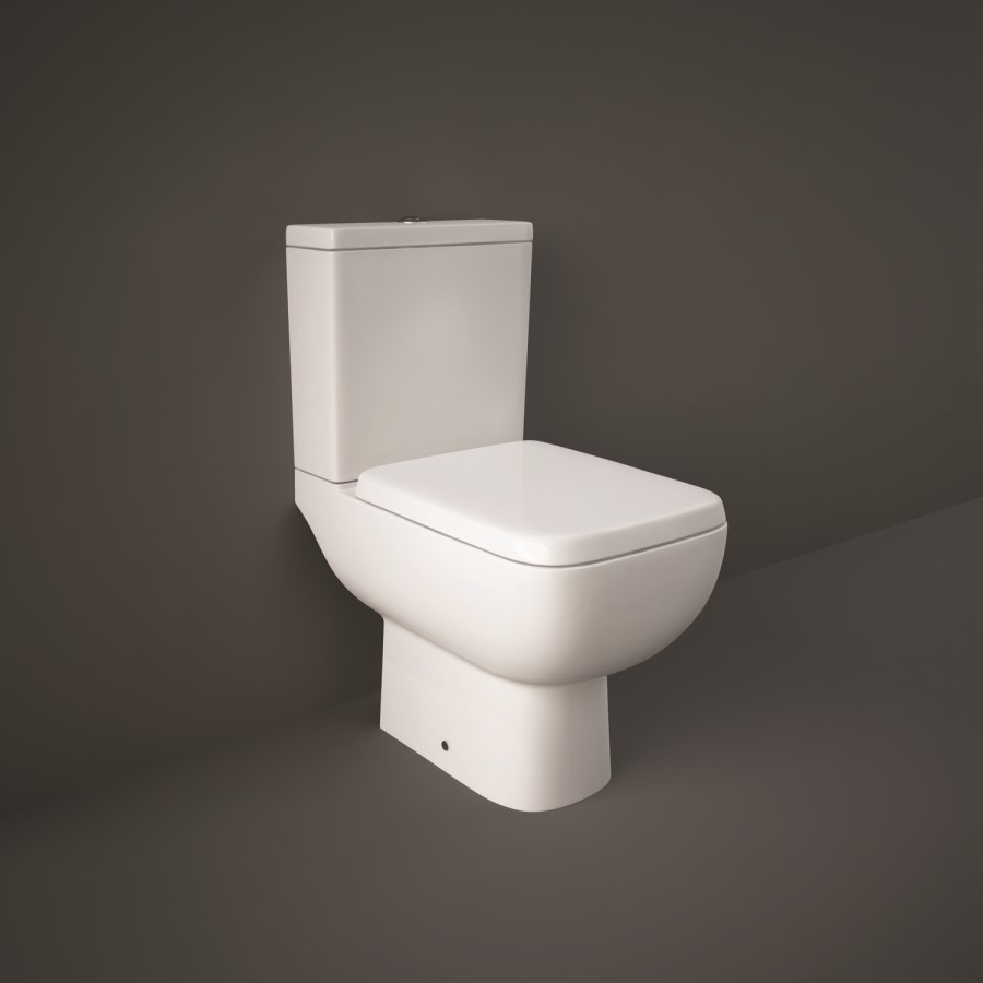 Close Coupled Toilet with soft close seat - RAK-Series 600