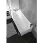 White Right Hand Vanity Unit Bathroom Suite with Bath