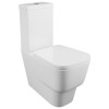 Step Toilet and Basin Bathroom Suite with Bath