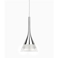 Set of 2 IP44 Glass Bathroom Pendant Light - Zirconia