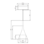 Set of 2 IP44 Glass Bathroom Pendant Light - Zirconia