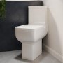 Close Coupled Comfort Height Corner Toilet with Soft Close Seat - Seren