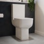 Close Coupled Comfort Height Short Projection Toilet with Soft Close Seat - Seren