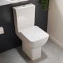 Close Coupled Comfort Height Short Projection Toilet with Soft Close Seat - Seren