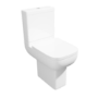 Close Coupled Comfort Height Short Projection Toilet with Soft Close Seat - Seren