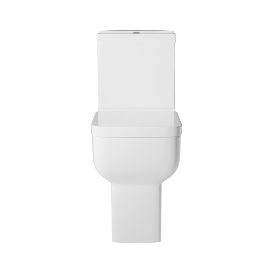 Close Coupled Comfort Height Short Projection Toilet with Soft Close Seat - Seren