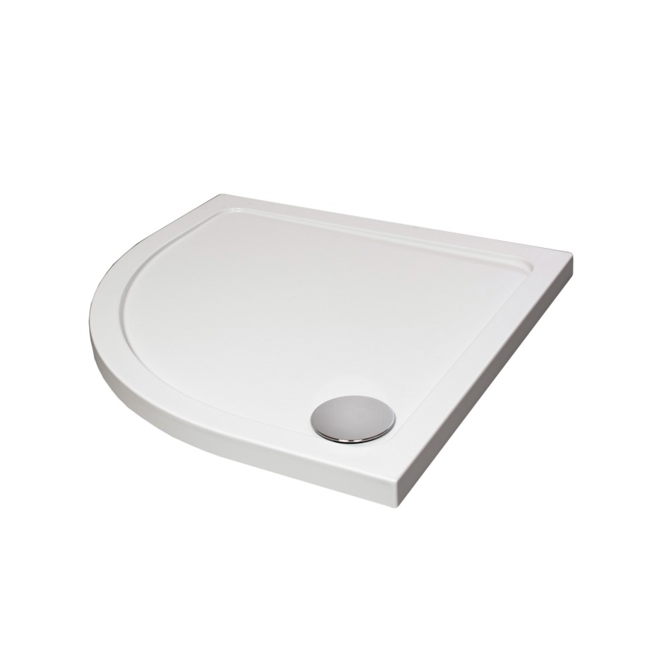 Quadrant Acrylic capped Stone Resin Shower Tray 900 x 900mm Better