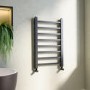 Gunmetal Grey Towel Radiator 800 x 500mm - Sonoran
