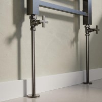 Gunmetal Grey Radiator Pipe Covers 300mm Gunmetal Grey Radiator Pipe Covers 300mm