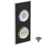 SmarTap Black Smart Shower System with Slider Kit and Ceiling Shower Set