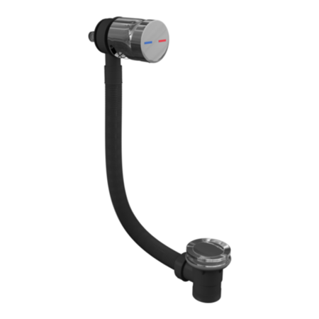 SmarTap Black Smart Shower System with Slider Kit and Ceiling Shower Set and Bath Set