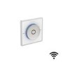 SmarTap White Smart Shower System with Slider Kit and Ceiling Shower Set and Bath Set