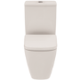 Ideal Standard i.life S Close Coupled Rimless Short Projection Closed Back Toilet With Soft Close Seat