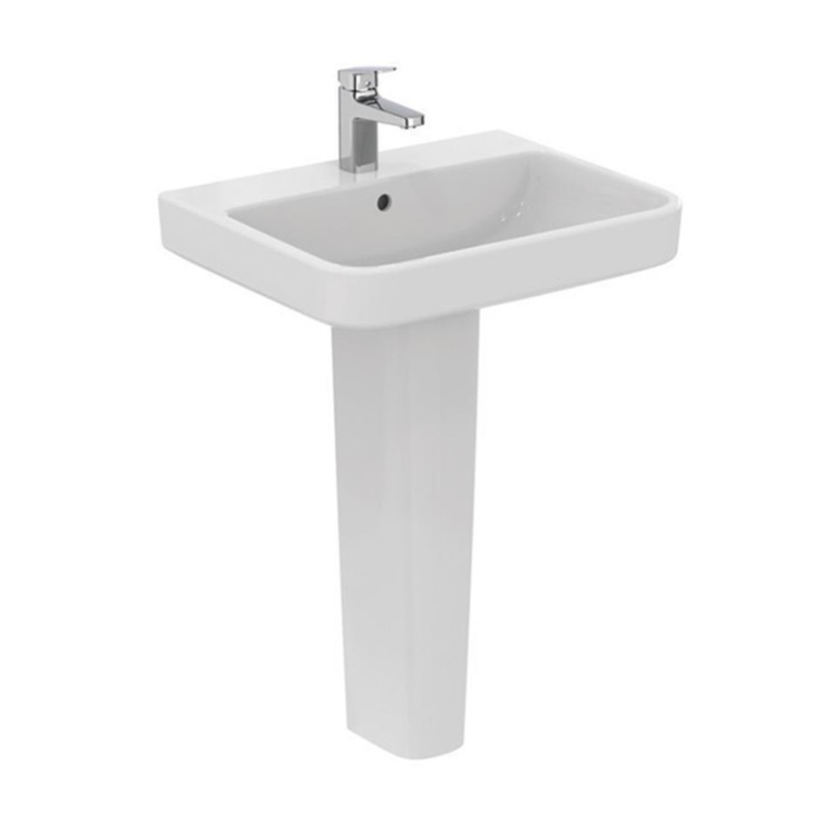 Ideal Standard i.Life B 1 Tap Hole Full Pedestal Basin 600mm 