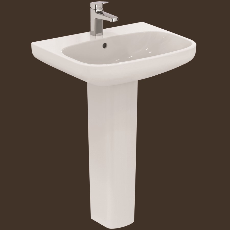 Ideal Standard i.Life A 1 Tap Hole Full Pedestal Basin 600mm
