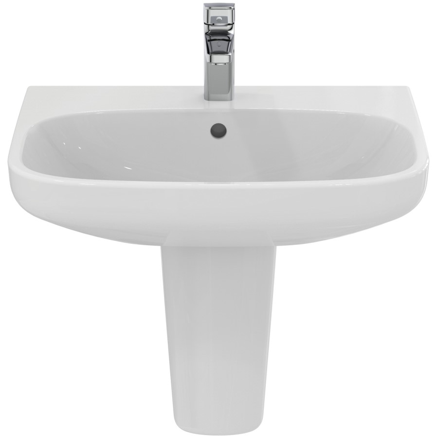 Ideal Standard i.Life A 1 Tap Hole Semi Pedestal Basin 600mm