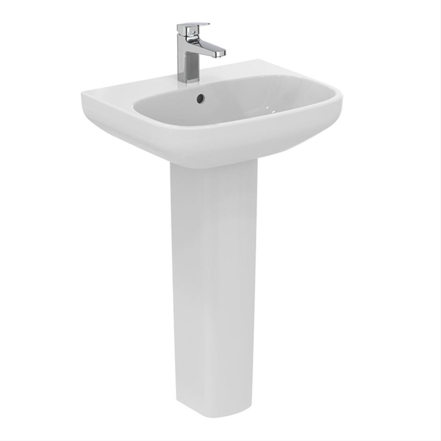 Ideal Standard i.Life A 1 Tap Hole Full Pedestal Basin 500mm