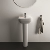 Ideal Standard i.Life A 1 Tap Hole Full Pedestal Basin 400mm