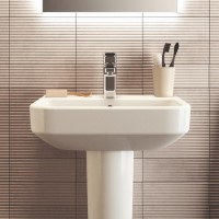 Ideal Standard i.Life S Compact 1 Tap Hole Full Pedestal Basin 500mm