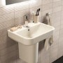 Ideal Standard i.Life S Compact 1 Tap Hole Semi Pedestal Basin 500mm