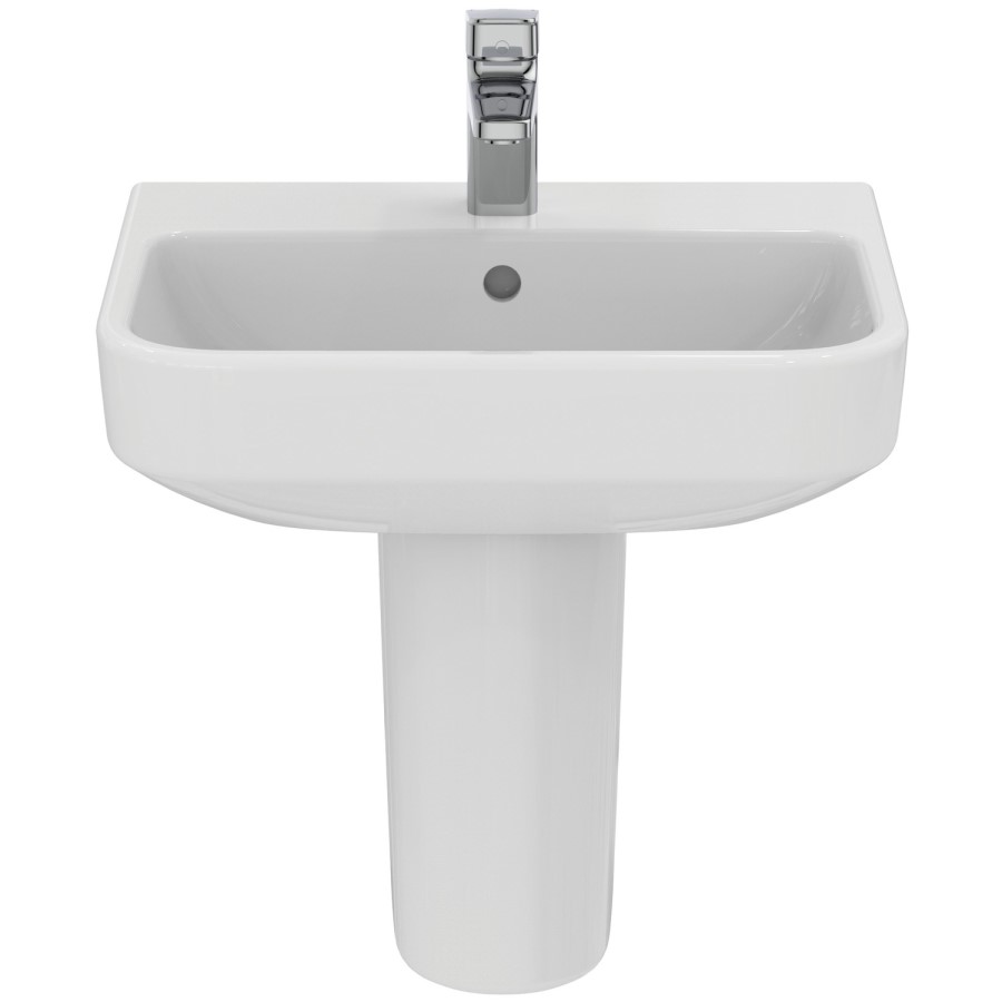 Ideal Standard i.Life S Compact 1 Tap Hole Semi Pedestal Basin 500mm