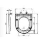 Back To Wall Rimless Toilet with Tornado Flush  - Tanya