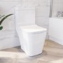 Modern Freestanding 1500mm Bath Suite with Toilet & Basin - Tetra