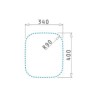 1 Bowl Ava Stainless Steel Kitchen Sink &amp;  Hector Kitchen Mixer Tap