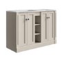 1200mm Beige Freestanding Double Vanity Unit with Basin - Windsor