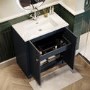 800mm Blue Freestanding Vanity Unit with Basin - Windsor
