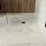 1600x900mm Wet Room Tileable Shower Tray with Wet Room Install & Square Centre Waste Drainage Kit