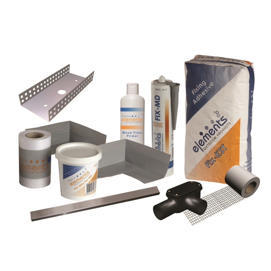 ONLY OPENED - Live Your Colour 600mm Tray Install and Drainage Kit