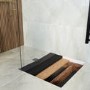 900x900mm Square Level Acess Tray Centre Drain and Install and Drainage Kit