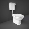 Close Coupled Traditional Low Level Toilet and Soft Close Seat - RAK Washington 