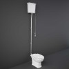 Close Coupled Traditional High Level Toilet and Soft Close Seat - RAK Washington 