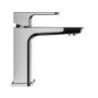 Grade A1 - Chrome Bath and Basin Tap Set with Basin Waste- Zana