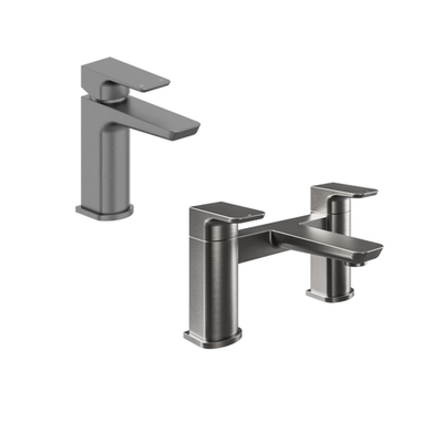 Gunmetal Grey Bathroom Taps Better Bathrooms gunmetal-grey-bathroom-taps-better-bathrooms