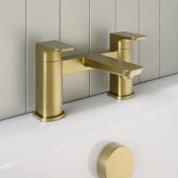 Brushed Brass Bath Filler - Zana Brushed Brass Bath Filler - Zana