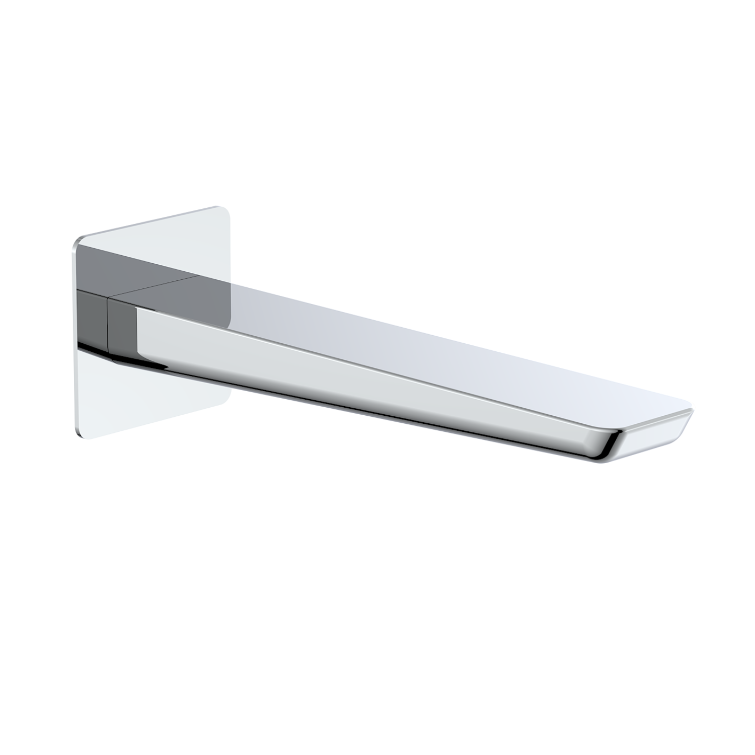 Zana Chrome Wall Mounted Bath Spout