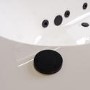 Double Ended Whirlpool Spa Bath with 8 Matt Black Whirlpool Jets 1700 x 750mm - Burford