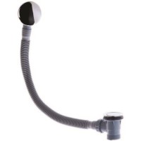 Chrome Plated Brass Bath Waste with Click Clack