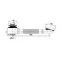Chrome Plated Brass Bath Waste with Click Clack